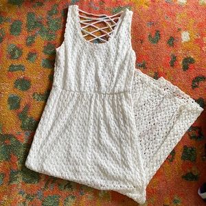 Long white Sundress